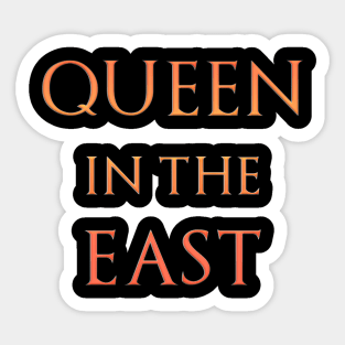 Queen in the East Sticker